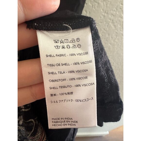 Cleobella Bohemian Western Side Slit Maxi Midi Skirt Size Medium - Picture 8 of 9